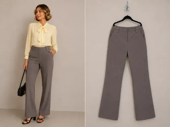 Calça Social Siberiam 36 Cinza