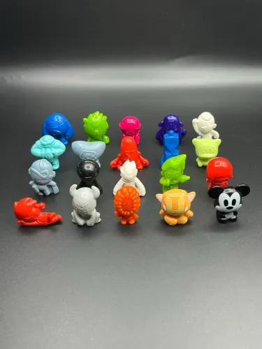 GOGO'S CRAZY BONES DISNEY LOTE COM 20 NUM 4