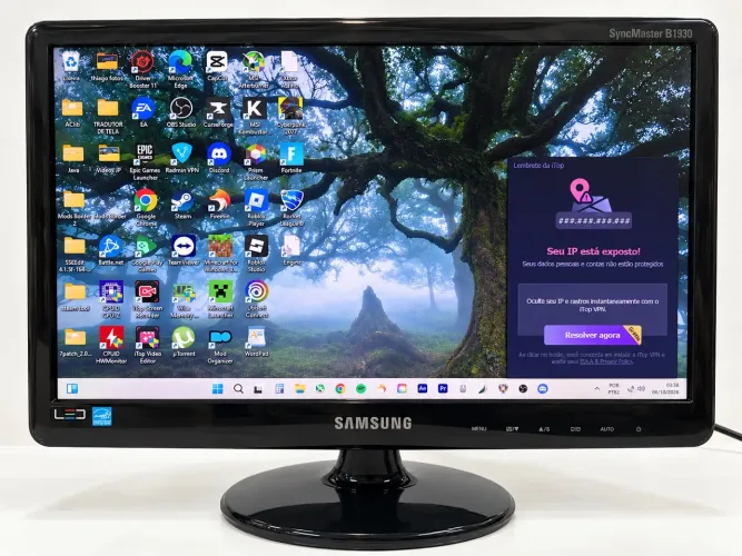 Monitor Samsung SyncMaster S16B110N 16 Polegadas