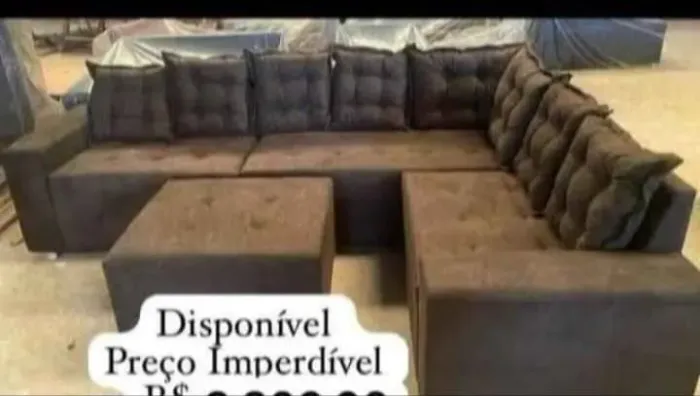 Promoção até dia 05/08 sofá Paris, contato (98) 9 *