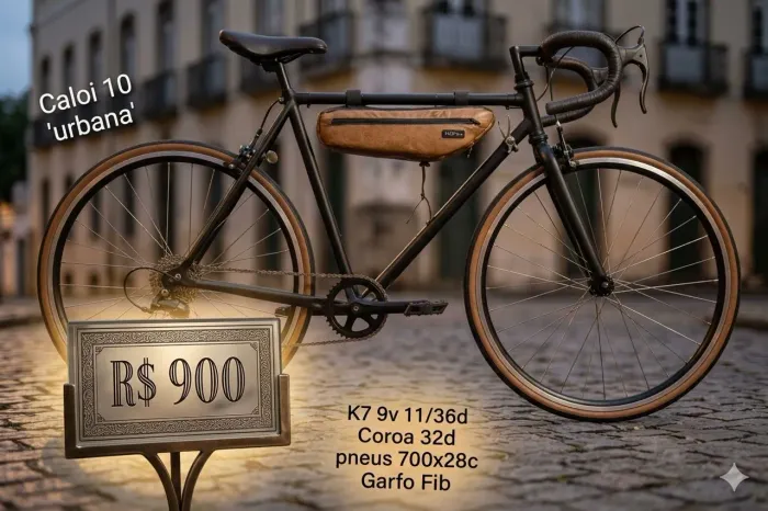 Caloi 10 Urbana, 9v, Commuter 900R$