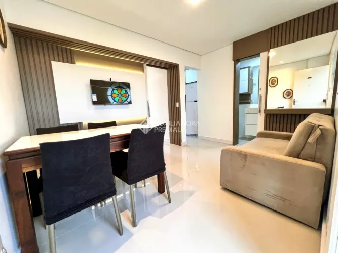 Apartamento no centro, todo mobiliado com 33m² privativos