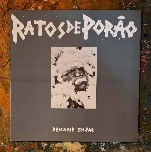 Lp Ratos de Porão - Descanse em Paz , Clássico em ótimo estado de conservação 