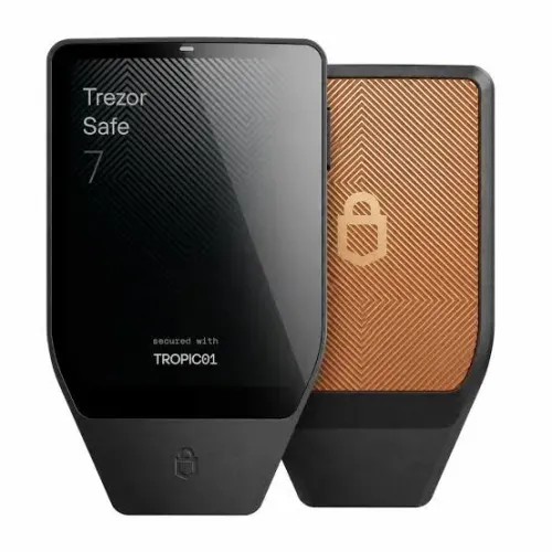 Trezor Safe 7 Bitcoin Edition (Carteira de Criptomoedas) 