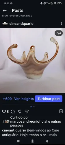 Decoração em murano 