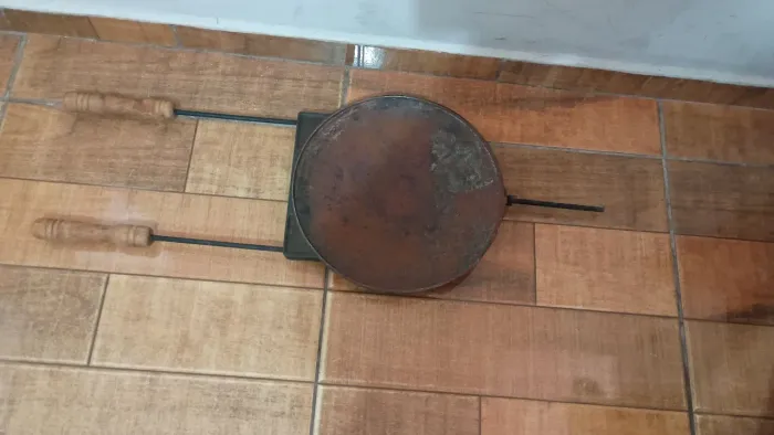Chapa/disco redonda para churrasqueira em ferro fundido 