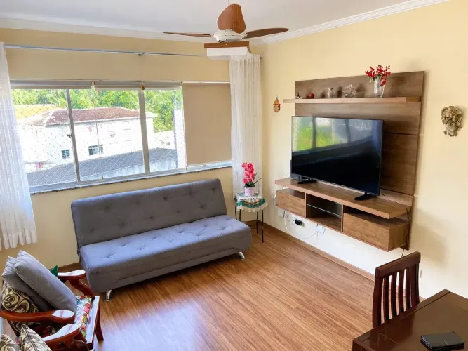 Apartamento para venda com 74 metros quadrados com 1 quarto em Marapé - Santos - São Paulo