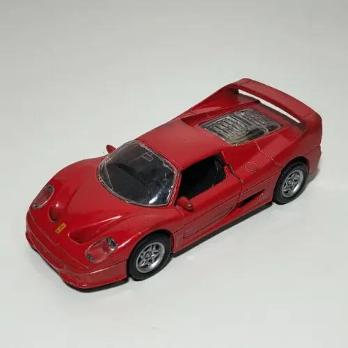 Ferrari F50 Vermelha Maisto Coleção Shell Escala 1/39 Anos 90