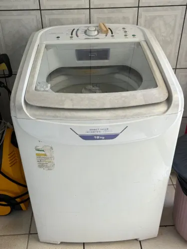 Máquina de lavar 15kg usada