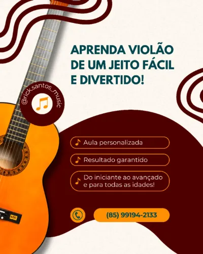 CURSO DE VIOLÃO