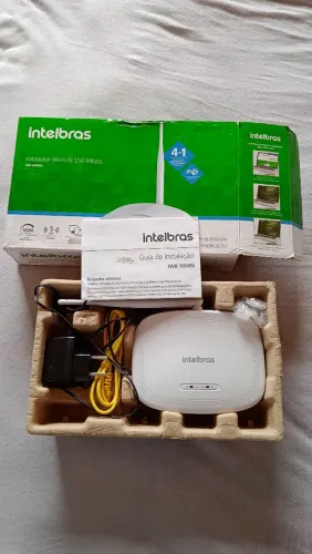 Roteador Wi-Fi N 150 Mbps Intelbras IWR 1000N.