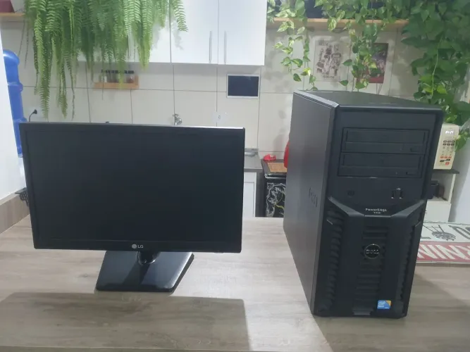 Dell PowerEdge T110, 2TB de HD e 8GB de memória acompanha monitor LG