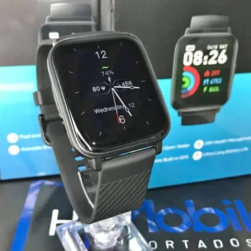 Smartwatch zeblaze swim com gps - pronta entrega