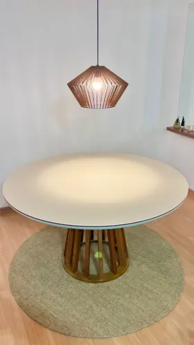 mesa de sala redonda