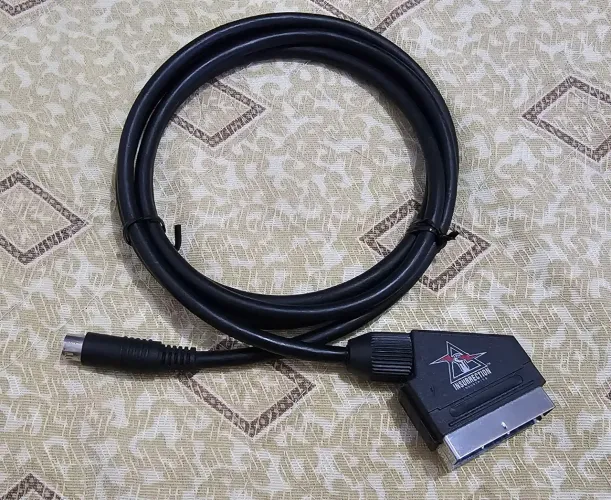 Cabo Scart Alta Qualidade Sega Genesis Mega Drive