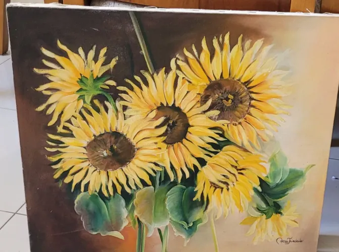 Quadros óleo sob tela
