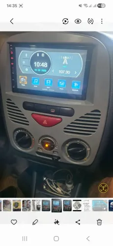 Multimidea e moldura. Novo.. completa do geito da foto só 500 reias