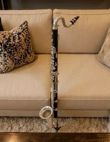 Clarone Baixo Harmonics + Boquilha Yamaha 