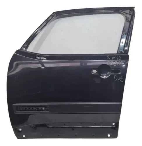 Porta Dianteira Esquerda Jeep Renegade 2015 2025 Preto Dianteira Esquerda Preto