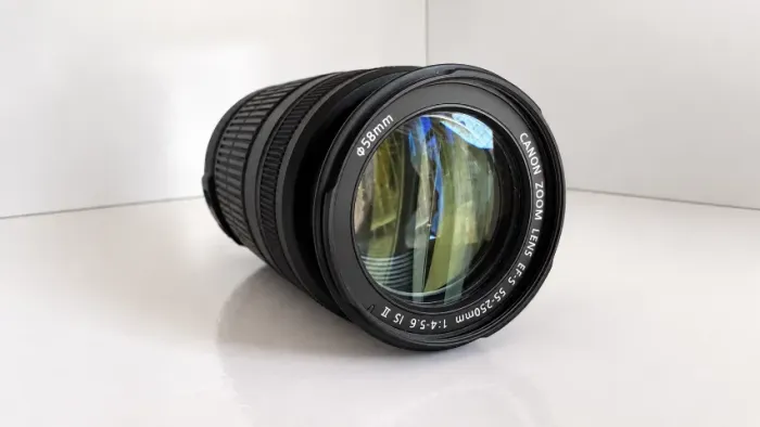 Lente Canon EF-S 55-250mm | Impecável | Pouquíssimo uso