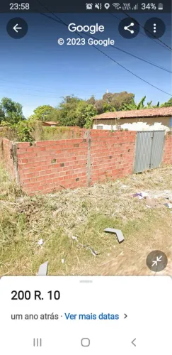 Lote 10 por 20 bairro Cidade Nova timão perto do Mix Mateus