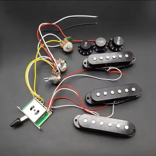 Kit Circuito Elétrico Guitarra Stratocaster SSS