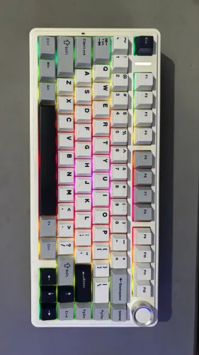 Teclado Mecânico AULA F75 75% Wireless