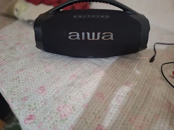 Caixa bombox aiwa