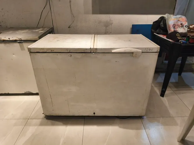 Freezer horizontal duas portas