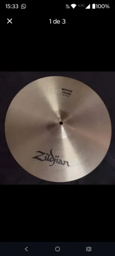 Prato ZILDJIAN Liga B20 Crash 16"