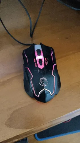 Mouse Gamer Óptico 5 Botões 2400 DPi USB com fio