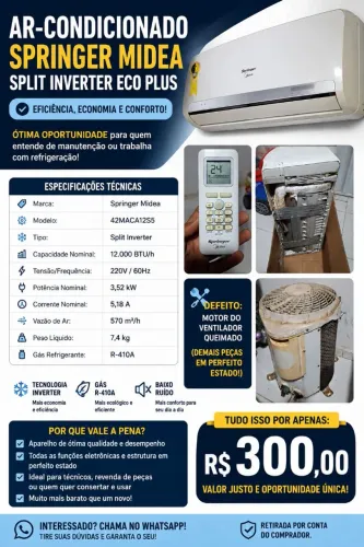 Ar Condicionado 12 Btus