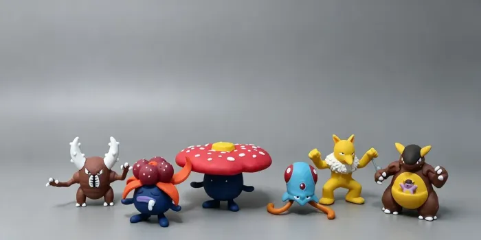 Mini pokemon figure de ate 3cm de altura