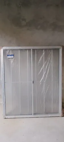 Janela alumínio 120 x 100 2fl Grade