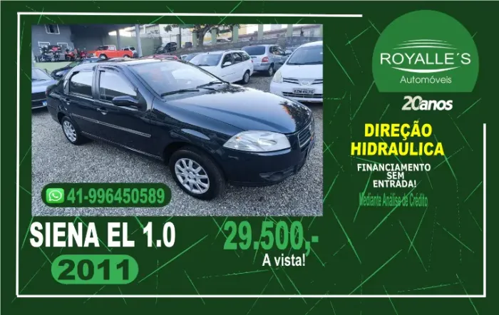 Fiat Siena EL Celeb. 1.0 MPI Fire Flex 8V 4P 2011