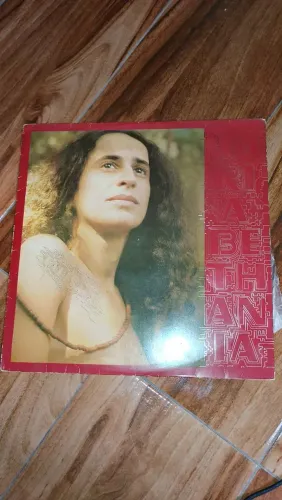 Disco vinil Maria Bethânia talismã com poster