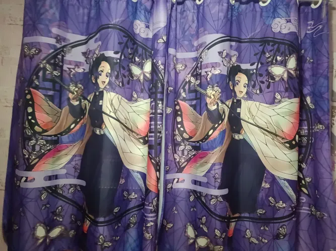 Cortina Anime Shinobu Demon Slayer 2 x1,60m