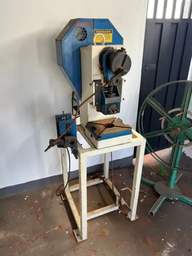 Prensa Excêntrica 4 Ton Com Alimentador + Desbubinador