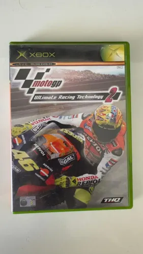 MOTO GP ULTIMATE RACING TECHNOLOGY 2 XBOX ORIGINAL PAL MIDIA FISICA COM CAIXA E MANUAL