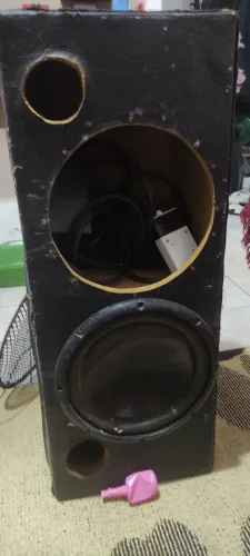CAIXA DE SOM DUPLA COM UM CARA PRETA 309 PIONEER 