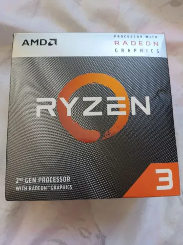 Kit Ryzen 3 3200g + Fonte 400W 80 plus white PFC ativo