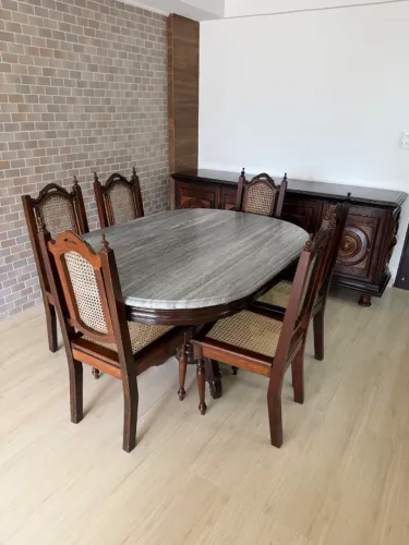 Sala colonial em jacarandá da Bahia 