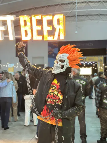 Motoqueiro Fantasma para Eventos e Festas | Cosplay em Joinville