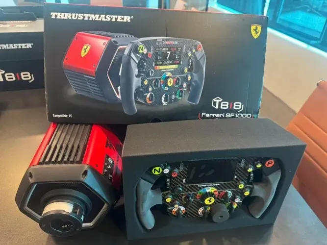 Kit Simulador Thrustmaster T818 Ferrari SF1000