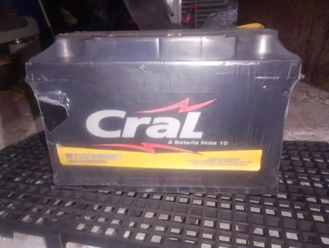 Bateria cral 70 amperes ideal para seu som automotivo