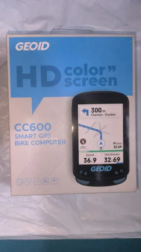 Ciclocomputador Geoid Cc600 -- Gps -- Tela Colorida