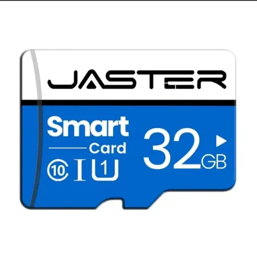 Cartão MicroSD Jaster 32GB Classe 10 com adaptador - Alta Velocidade e Durabilidade - NOVO