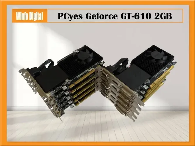 Placa de vídeo PCyes Geforce GT610 2GB