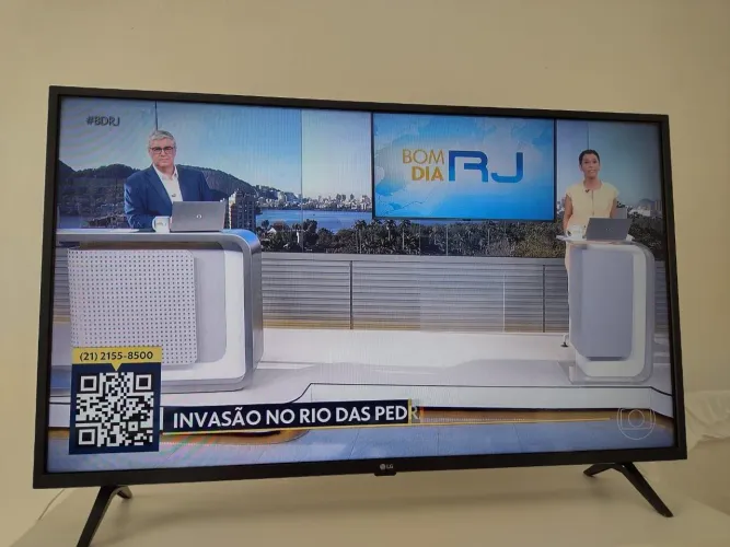 Televisão 43 polegadas smart tenho duas