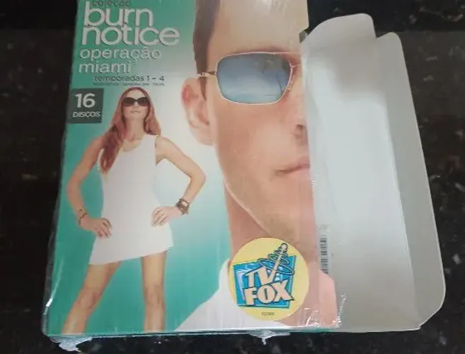 Burn Notice - Operação Miami Temporadas 1 ao 4 em DVD